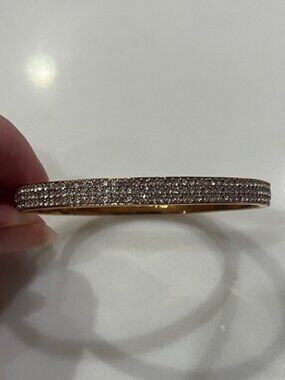 Kate Spade Rose Gold Bracelet with Silver Highlights